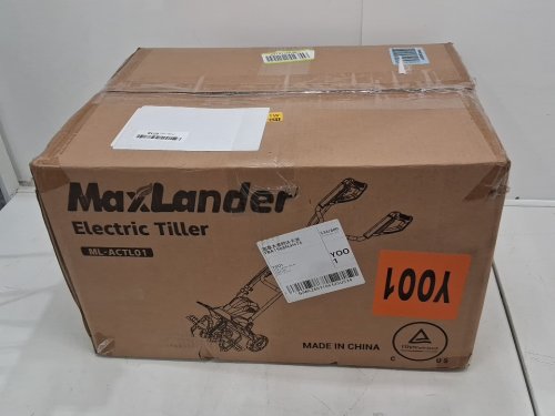 MAXLANDER Electric Tiller Cultivator Corded Tiller - 12Amp - 14" (MODEL: ML-ACTL01) image 5