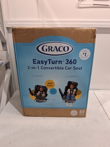 GRACO EASYTURN 360 2-IN-1 CONVERTIBLE CAR SEAT - CYRAN BLACK/GREY (MODEL: 2227897) image 2