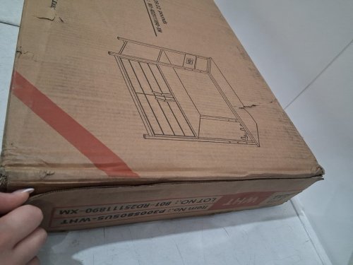Bestier Aquarium Stand with Power Outlets and storage - 31.5" L x 15.7" W - white (model: P300580SUS-WHT) image 8