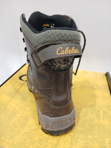 MEN'S CABELA'S Treadfast 2.0 GORE-TEX Insulated Hunting Boots - 13 WIDE - Brown/TrueTimber Strata(STYLE: 3596907) image 4