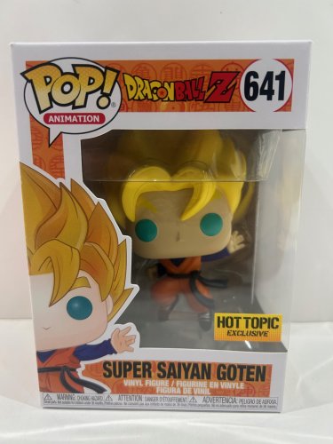 Funko pop! **hot topic exclusive** Animation: dragonball z - super saiyan goten vinyl figure (#641) image 2
