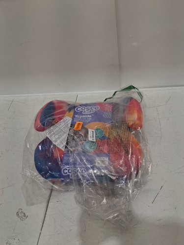 COSCO HIGH-RISE TOP-SIDE CHILD CAR BOOSTER SEAT - 40-100LBS - tie dye - (MODEL: ‎22976ctdp6) image 2
