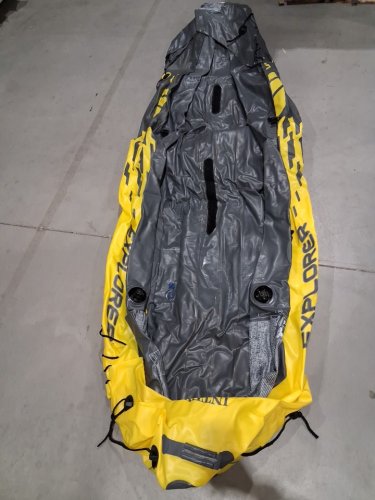 INTEX EXPLORER K2 2-PERSON INFLATABLE KAYAK SET WITH ALUMINUM OARS & PUMP - YELLOW (MODEL: 68307EP) image 12