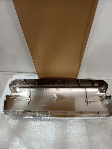 2PK Door Mirror Covers - fits select freightliner models - chrome image 3
