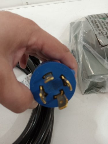 MULMART Generator Cord and Power Inlet Box Kit - 30 Amp,125V/250V - 15FT - (Model: ED-L302P+ED-307R,RML1430PB) image 4