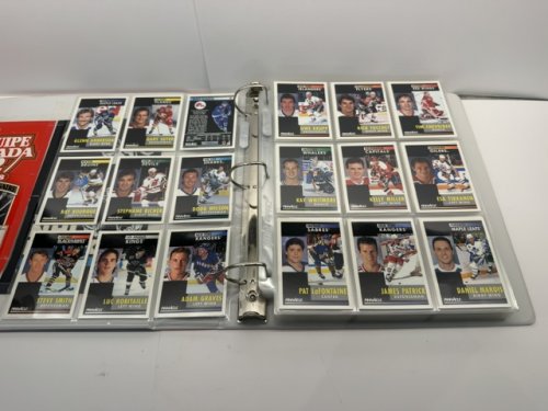 400+ APPROX ASSSTD PINNACLE 1991 HOCKEY NHL CARDS image 2
