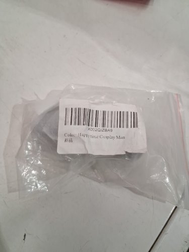silicone anal plug - medium/intermediate - purple/black image 3