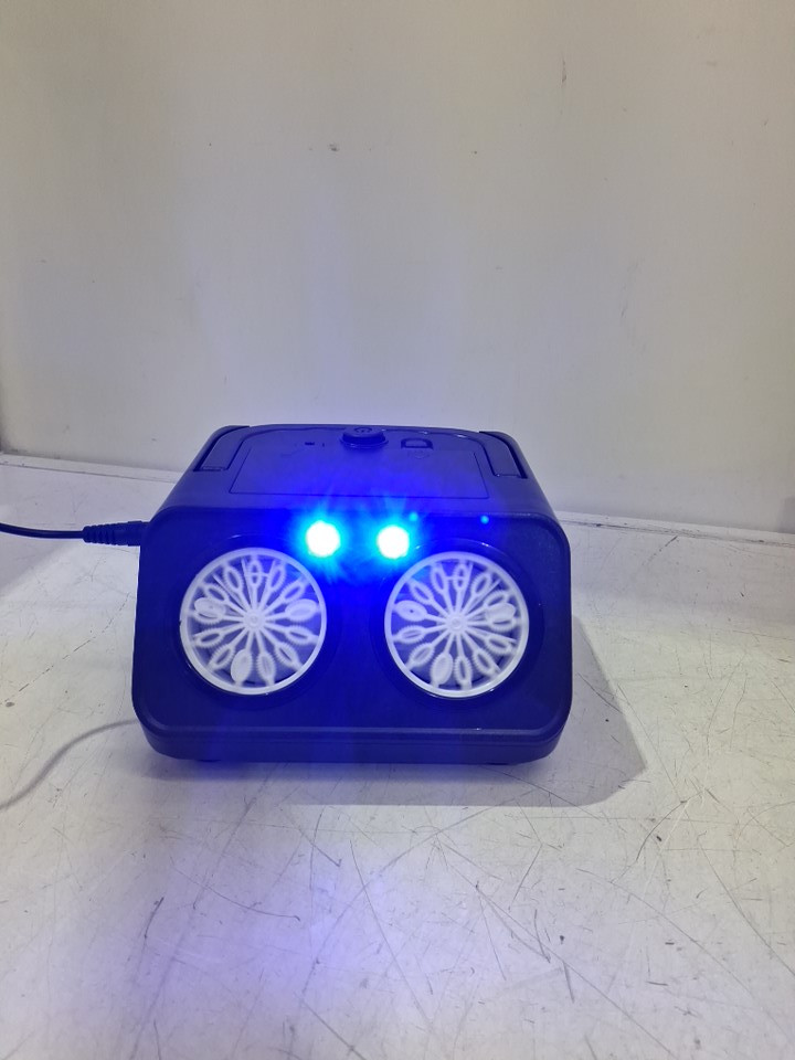 WELL WITH YOU AUTOMATIC PORTABLE BUBBLE MACHINE - BLACK image 3