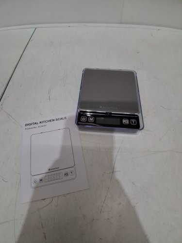 KITCHENTOUR LED SCREEN COFFEE SCALE, MAXIMUM WEIGHT OF 3000G, WITH TIMER -SILVER (MODEL:EG5001) image 3