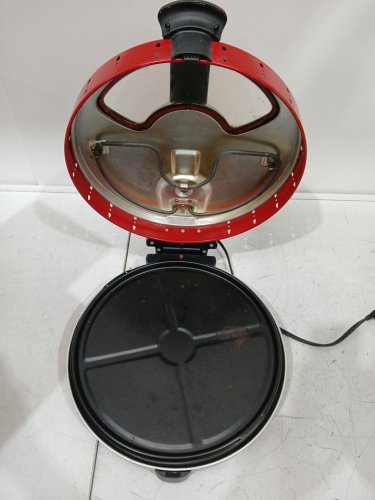 HAMILTON BEACH ROTATING PIZZA MAKER - 12" - RED (MODEL: 31700) image 5