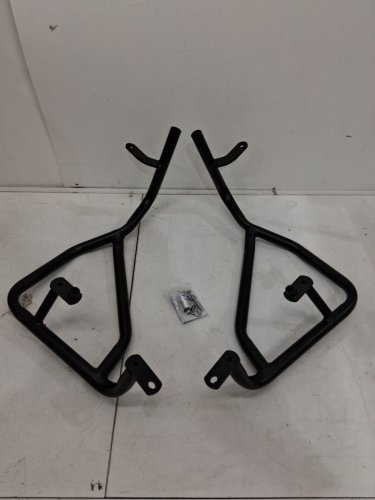 2PC Hepco & Becker Upper Tank Crash Guard - Fits 2023 - 2026 Suzuki V-Storm 800 DE - Black (Model:HB-5023548_00_01) image 2