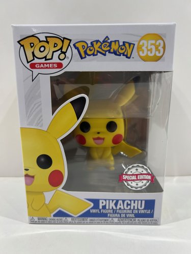 Funko pop! **special edition** Games: pokemon - pikachu vinyl figure (#353) image 2