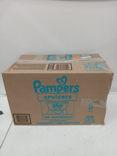 128PK Pampers Cruisers 360 disposable baby diapers - Size 5 image 3