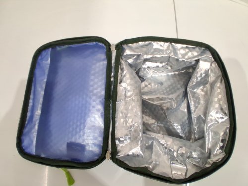 ROOTS INSULATED LUNCH BAG WITH STRAP - 9L - GREEN (MODEL: 1898294) image 3