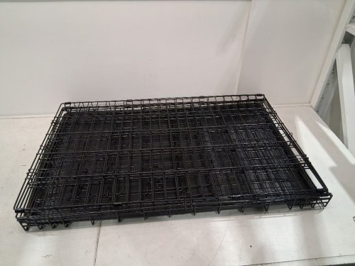 Best Pet Care Crate Metal Foldable Single Door Dog Cage with Removeable Tray - Large - Black (Model: TY-PC360-BLACK) image 3