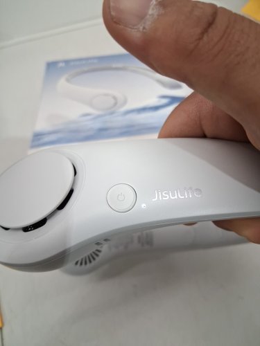 Jisulife LIFE4 5-Speed portable neck fan - OSFM - White (model: fa14-s) image 3