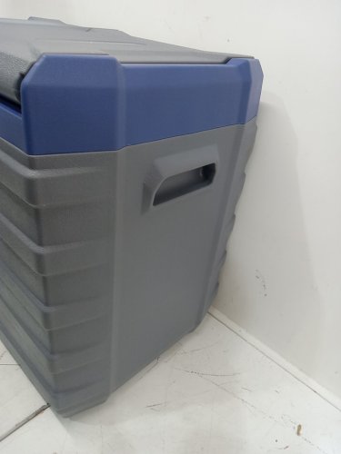DUAL ZONE PORTABLE car refrigerator - 40l - 12 volt - navy/grey (model: nls55) image 4