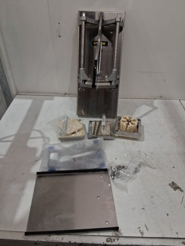 Vevor Commercial multi use food Cutter with 4 Replacement Blades - stainless steel (model: qtj-j002xe) image 3