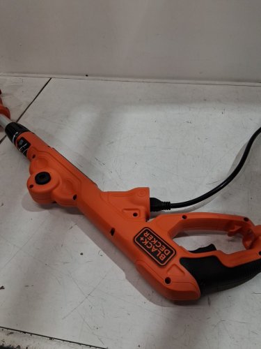 BLACK + DECKER 3-IN-1 COMPACT ELECTRIC MOWER STRING TRIMMER - 12" PATH - 6.5AMP - ORANGE/BLACK (MODEL: BESTA512CM) image 4