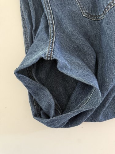 WOMEN'S BUFFALO DAVID BITTON WIDE LEG SELF-BELTED JEANS - 14 - DARK BLUE (STYLE: 1979111) image 2