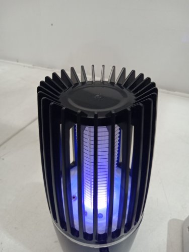 Tiptop Home Electric Rechargeable UV Fly Zapper with 4000mAh Battery - 4200V - BLACK image 4