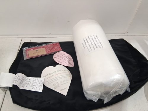 Quiver Pill-Oh! Premium Foam Intimacy Pillow 6" x 14" x 18" - Midnight - Super soft Velvet image 3