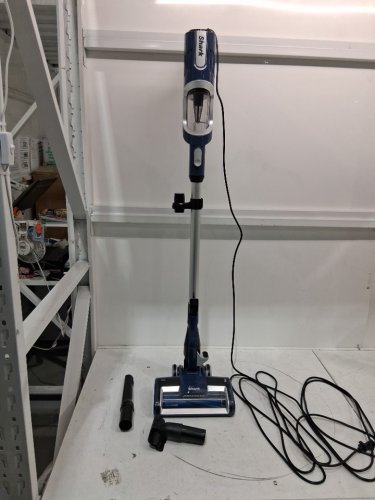SHARK ULTRALIGHT PET PRO CORDED STICK/handheld vacuum WITH POWERFINS AND SELF-CLEANING BRUSHROLL - 120V - BLUE (MODEL: HZ600C) image 4