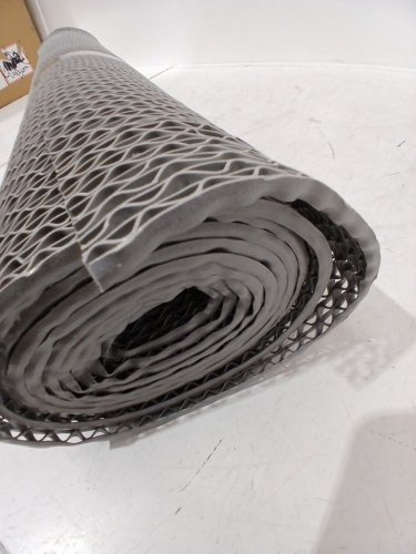 GOOFCXO heavy duty MUTLIPURPOSE PVC non-slip drainage floor mat - 3ft x 10ft- grey image 4