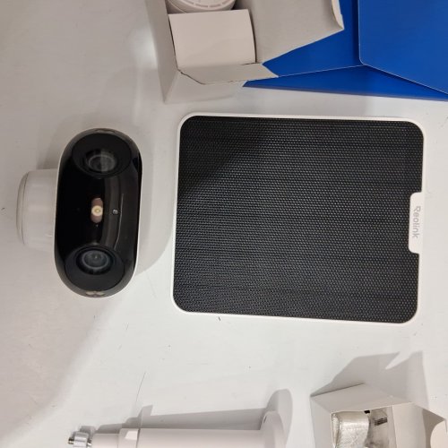 reolink argus 4 pro Smart 4K ColorX Dual-Lens Solar/Battery Camera with 180° Panorama - white/black (model: b740x) image 4