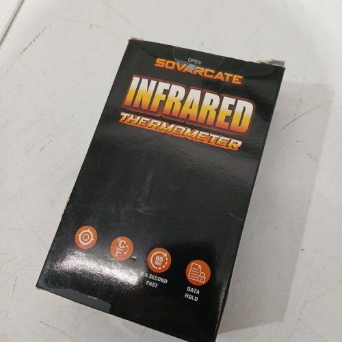 Infrared high precision temperature gun - -58°F to 1112°F - black/orange - (Model: HS560D) image 2