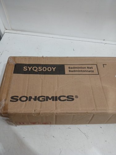 songmics adjustable height multi-use badminton/pickleball net - 10ft x 42"/47"/61" - Black/yellow - (Model: SYQ500Y) image 3