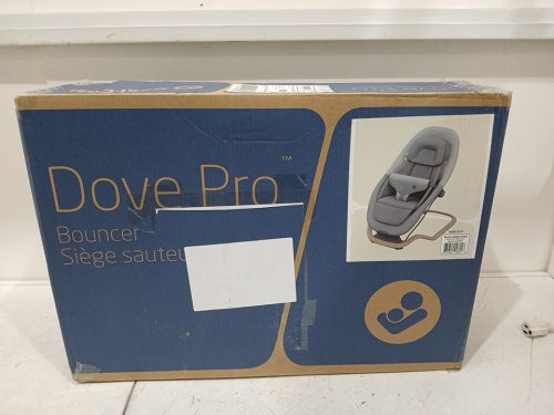 Maxi Cosi Dove Pro Bouncer - 3-ADJUSTABLE RECLINE POSITIONS - 0+MONTHS - ELEGANCE GRAPHITE (MODEL: 25221CEAG) image 2