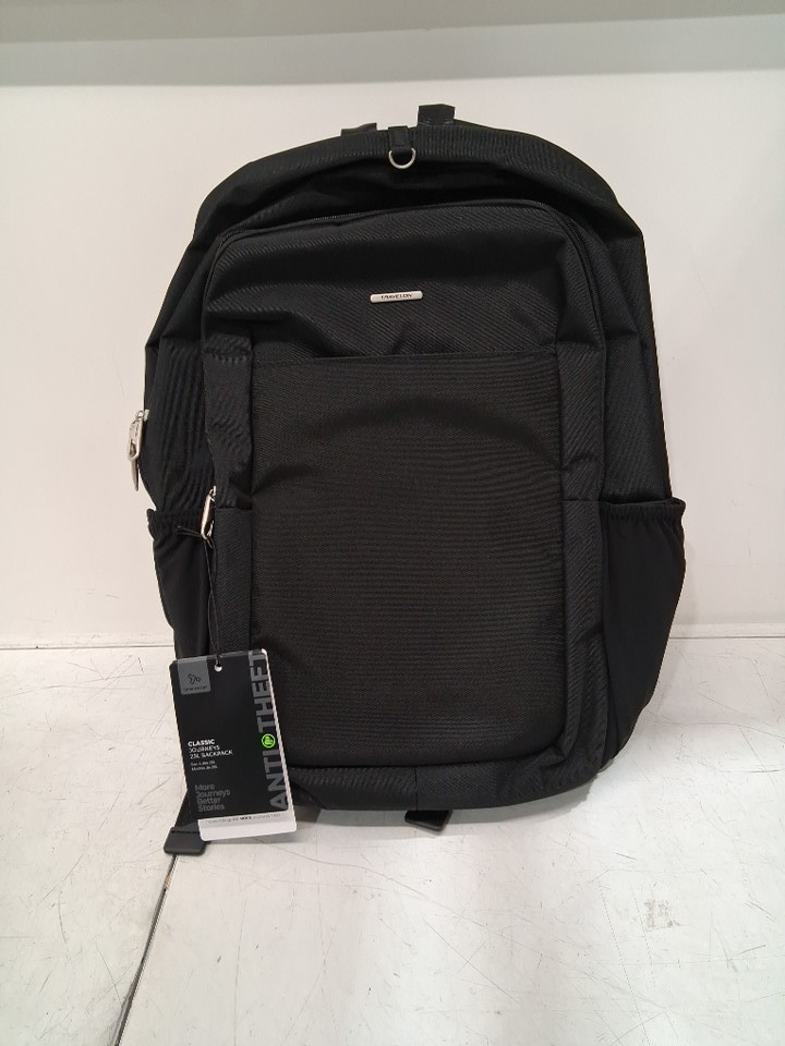 Travelon Classic Journeys 25l Backpack-5 Point Anti-Theft Security System - black (style: 43683-500) image 2