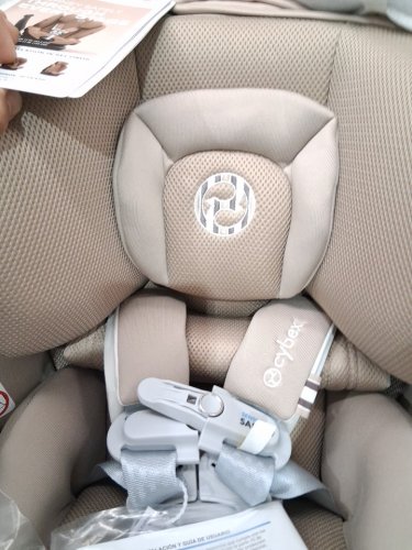 CYBEX GOLD CALLISTO G 360 ROTATING ALL-IN-ONE CONVERTIBLE CAR SEAT WITH SAFETY ASSURE PROTECTION SYSTEM - 120LBS MAX - ALMOND BEIGE (MODEL: 524000601) image 6