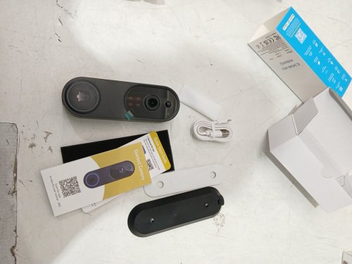 1080P Wireless DOORBELL Security Camera, AI Human Detection, 2-Way Audio, Night Vision, Real-Time Motion Alerts - BLACK (MODEL:M52) image 4