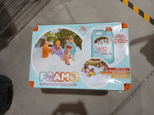 little tikes foamo foam machine with 10 min set up and easy to clean - blue/orange (model:658679c) image 5
