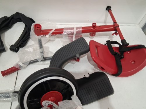 RADIO FLYER 4-in-1 PEDAL & PUSH STROLL N TRIKE - RED (MODEL: 469) image 6
