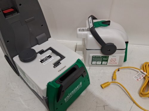 Bissell BG10 BigGreen Commercial Deep Cleaning 2 Motor Floor Finishing Machine - GREY/green (Model: 10N2) image 7
