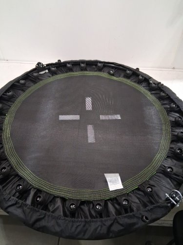 REBOUNDER INDOOR FOLDING FITNESS TRAMPOLINE - 40" - GREEN (ITEM: LFHM056GN) image 3