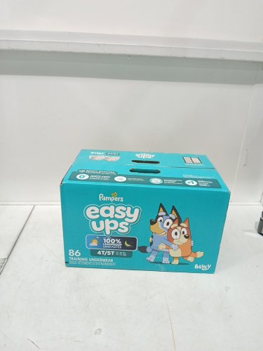 86PK Pampers Toddler Training Underwear Easy Ups Diapers Training Pants - bluey - SIZE 4T/5T image 2