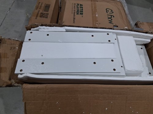 reibii 6 drawer wooden wooden dresser - 43" x 27" x 16" - WHITE (model: uswdr6dWH-JYB) image 5