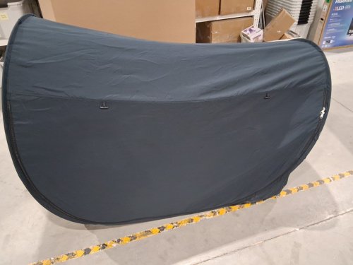 alvantor indoor breathable pop up bed tent canopy shelter - 40" X 77" - black image 2