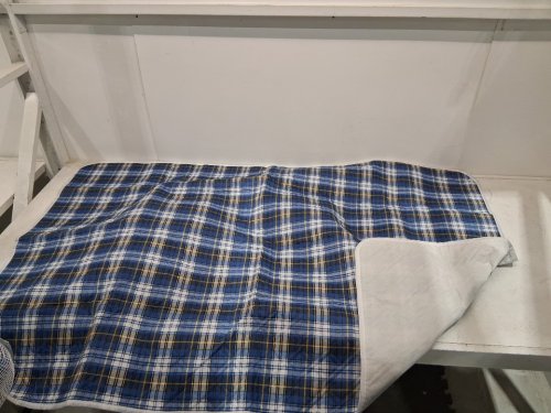 Walson Large Waterproof Foldable Incontinence Mattress Pad -17.7" x 23.6" x 0.3" -blue/yellow/white (model: 4602MXOQQTYS) image 3