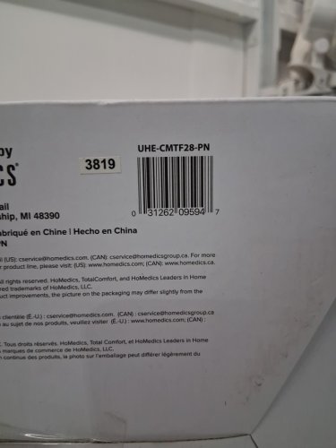 Homedics Total Comfort top fill cool mist ultrasonic Humidifier with remote - 2.75L - Grey (Model: UHE-CMTF28-PN) image 4