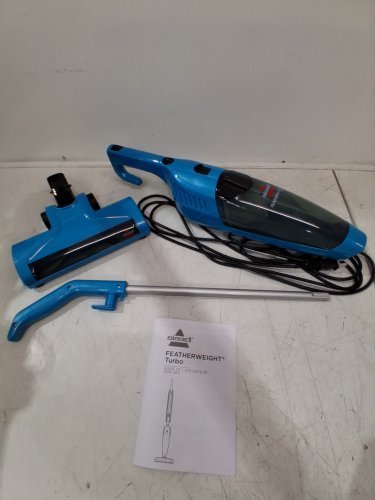 BISSELL FEATHERWEIGHT TURBO 2-IN1 STICK & HANDHELD VACUUM - BLUE (MODEL: 2610b) image 3