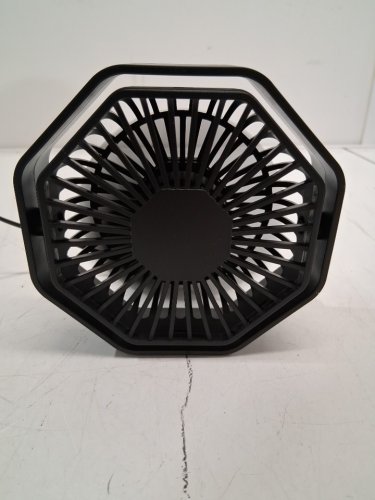 bigqin mini usb desk fan - black (model: F105) image 2