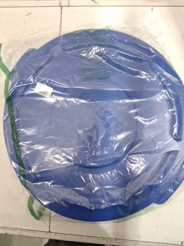 RUBBERMAID BRUTE TRASH CAN LID - 32GAL - blue (model: 1779731) image 2