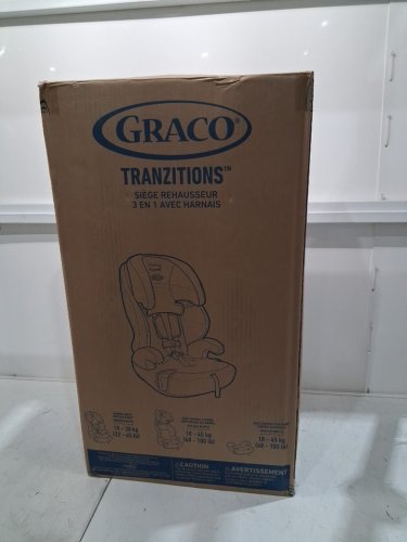 Graco Tranzitions 3‑in‑1 Harness Booster Seat with High‑Back Booster & Backless Booster, 2 Removable Cup Holders, Open‑Loop Belt Guides & Machine‑Washable Covers (MODEL: 2035724) image 2