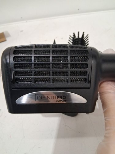 InfinitiPro by Conair 3-in-1 Ceramic Texture Dryer and Styler Brush - Black (Model: SD9C) image 4