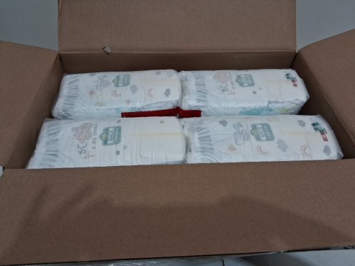 116PK PAMPERS SWADDLERS DISPOSABLE DIAPERS - SIZE 4 image 4